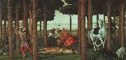 The Story of Nastagio degli Onesti (second episode) gfhgf Botticelli